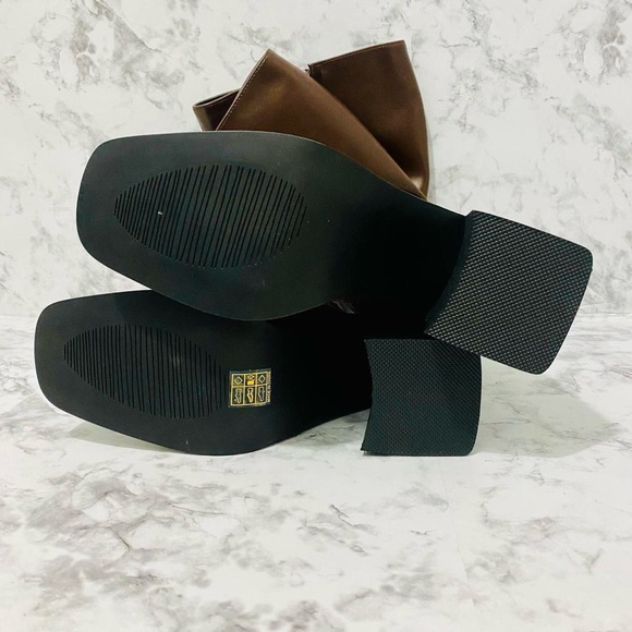 Renzo Knee-High Boots Brown - Picture 11 of 12